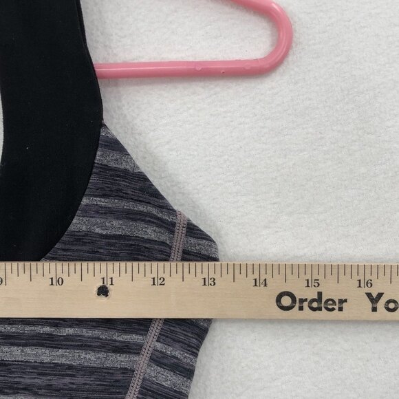 Lululemon Womens Gray Sleeveless Racerback Yoga Workout Pullover Tank Top Sz 26 - Picture 4 of 6